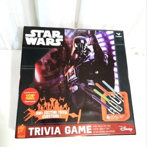 Star Wars Trivia Board Game Disney 650+ Trivia Questions Traditional Games